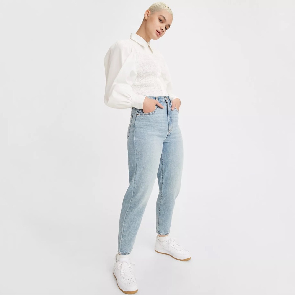 Levi’s Premium HIGH LOOSE TAPER FIT WOMEN'S JEANS. Size 24. Fixed by Fox